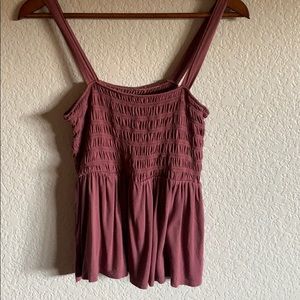AE Tight to flowy tank top